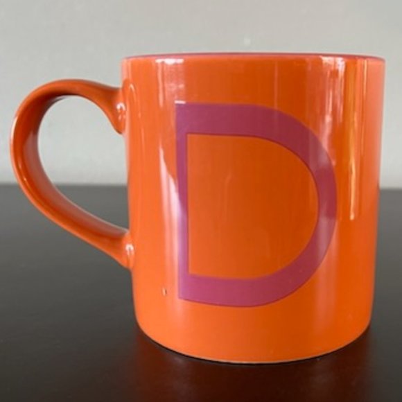 Opalhouse Letter "D" Monogram Initial Brightly Colored Stoneware Mug - Picture 2 of 7